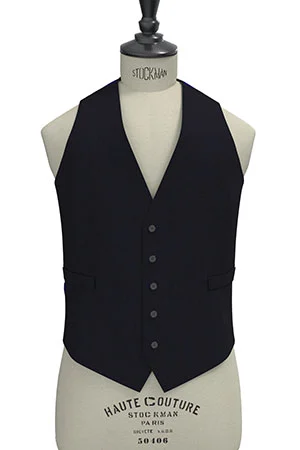 CANONICO MOHAIR ネイビー無地(103245)